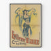 Vintagejuliste Emilienne Vildier Réunionin kreoli