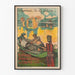 Vintage juliste Kiinan teollisuuspankin rauhansitoumus