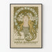 Art Nouveau -juliste kunnianosoituksena Sarah Bernhardtille