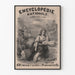 Vintage Juliste Kansallinen Ensyklopedia Ranskan historia Anquetil