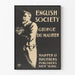 Vintage juliste Englannin yhteiskunnasta George Du Maurier