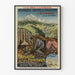 Vintagejuliste Bétharramin luolista, Pyreneiden ihme