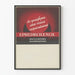 Vintage juliste Ephedrolenol hengitysteille