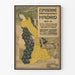 Vintage juliste Madridin kansainvälisestä näyttelystä 1893–94 seinäkoriste
