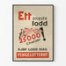 Vintage juliste Norjan loteriasta Pengelotteriet