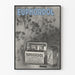 Vintage juliste Euphordol seinäkoriste retro