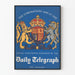 Vintagejuliste Daily Telegraph - Kuningas George VI kruunajaiset 1937