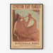 Vintagejuliste Ranskan taidenäyttelyn Basel Kunsthalle 1906