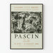 Pascin-näyttelyjuliste, kaiverruksia Lucy Krohg -galleriassa 1960