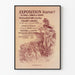 Vintage Juliste Kansainvälinen näyttely 1893 Seinän koristelu
