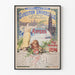 Vintage Juliste Antwerpenin maailmannäyttely 1894