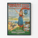 Vintage mainosjuliste MÖWE Conserves Arnold Sörensen Riga