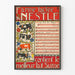 Vintage juliste Nestlé maitojauheesta, Sveitsin maito