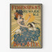 Vintagejuliste Feigenspan's Bock Beer Newark