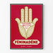 Vintage juliste Féminadène - Retro lääketieteellinen seinäkoristelu