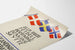 Vintage kilpailujuliste skandinaavisin kirjaimin 1933