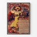 Vintage juliste Tuileries-juhlat elokuu 1892 seinäkoriste