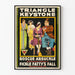 Vintage juliste Fickle Fatty's Fall - Klassisen elokuvateoksen seinäkoristelu