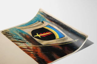flag-with-flaming-sword-on-shield-motif