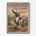 Juliste Folies Bergère Colonel D. Boone ja Miss Carlotta