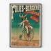 Vintagejuliste Folies-Bergère Ella Zuila ja Miss Lili