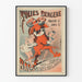 Vintage juliste Folies Bergère Bal Masqué