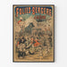 Vintage juliste Folies Bergère - Taiteellinen seinäkoristelu messuilla