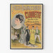 Vintage juliste Folies Dramatiques - Pièce Cliquette Musique Louis Varney