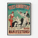 Vintage juliste Folies Rambuteau - Manifestoiden katsaus