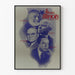 Vintagejuliste 4 Illinoisista - Yhdysvaltalaisia kirjallisia muotokuvia