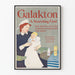 Vintage Galakton -juliste, ravitseva ravinto vauvoille ja äideille