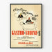 Vintage juliste Gastro-Sodine S - Retro seinäkoriste ruoansulatusterveydelle