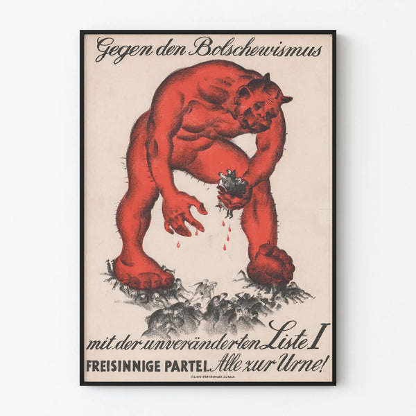 Saksan propagandajuliste bolševismia vastaan