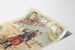 Vintagejuliste Le Zouave Virtuoosi Martin - Retroseinustarakenne
