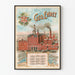 Vintage juliste Hell Gate Brewery 1897 Geo. Ehret -baarista