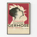 Vintage Juliste Germose - Retro terveysseinän koriste