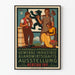 Vintage juliste teollisuuden ja maatalouden näyttelystä Herisau 1911