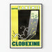Vintage juliste seinäkoriste anemiaa vastaan Globexine
