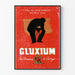 Vintagejuliste Gluxium - Retroenerginen seinäkoristelu