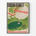 Vintage juliste Gordon Bennett 1936 seinäkoriste ilmapallo