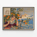 Vintage Juliste Grand Hôtel Palma de Mallorca 1902 — kehystetty taideteos seinällä