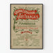 Suuri Ranskan taidenäyttelyn juliste Nancyssä 1908