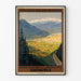 Vintage Grenoble Autopalvelut Tie Alpes Juliste