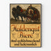 Vintage Haldengut-olutjuliste - Retroseinäkoristelu