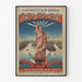 Vintage Hamiltons Excursions Juliste Vapaudenpatsas