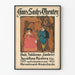 Hans Sachs -teatterin juliste - Nurnbergin näyttely 1906