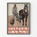 Vintage Harper's maaliskuun juliste seinäkoriste maalaistunnelma ja rustiikki