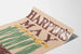 Vintage Harper's May -juliste ruukkuistutuksilla