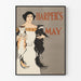 Harper's May juliste naisella ja kissoilla - vintage-seinäkoriste