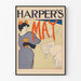 Vintage Harper's toukokuu - Tyylikäs ja maalaismainen juliste